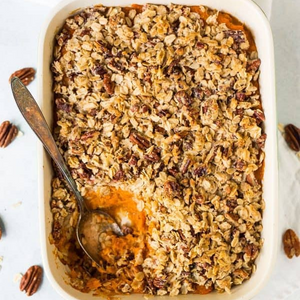 Antioxidant-rich Sweet Potato Casserole